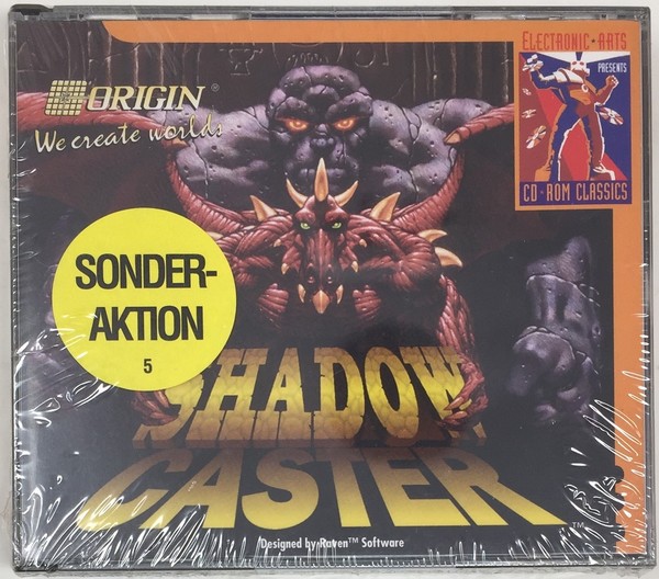 Shadow Caster Pc CD-ROM Double Jewel Case ✰Neu✰-image