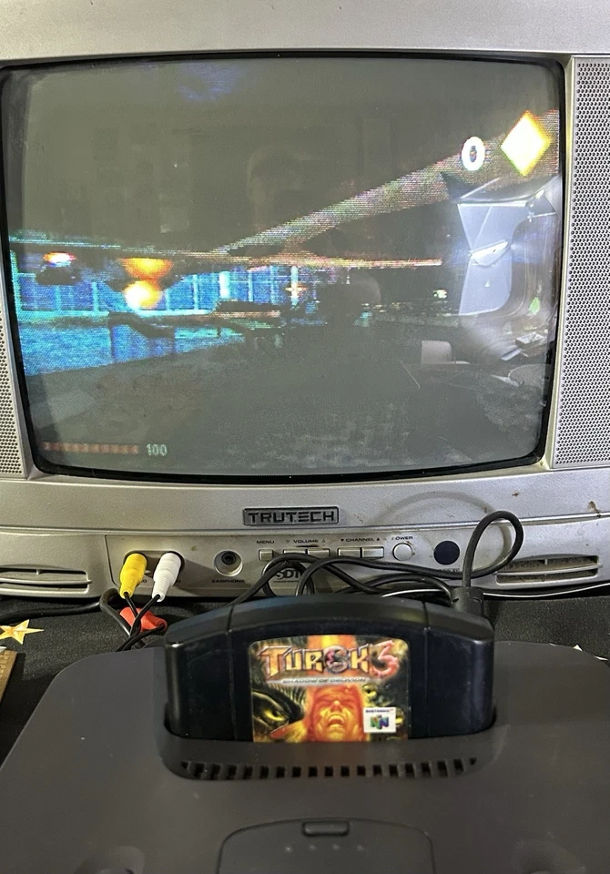 Turok 3 Shadow of Oblivion Nintendo 64 (N64) Authentic Cartridge Working - Image 2 of 4
