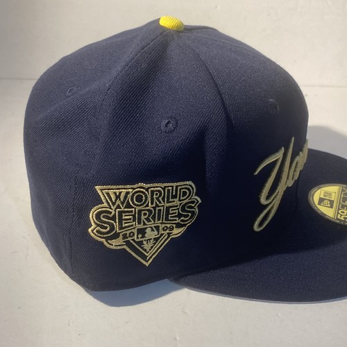 New York Yankees New Era 2009 World Series 59Fifty Fitted Hat Size 7 - Picture 2 of 13
