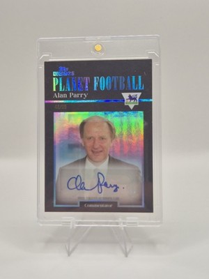 Alan Parry - Topps Decades Premier League 1990 s Planet Football Auto /99