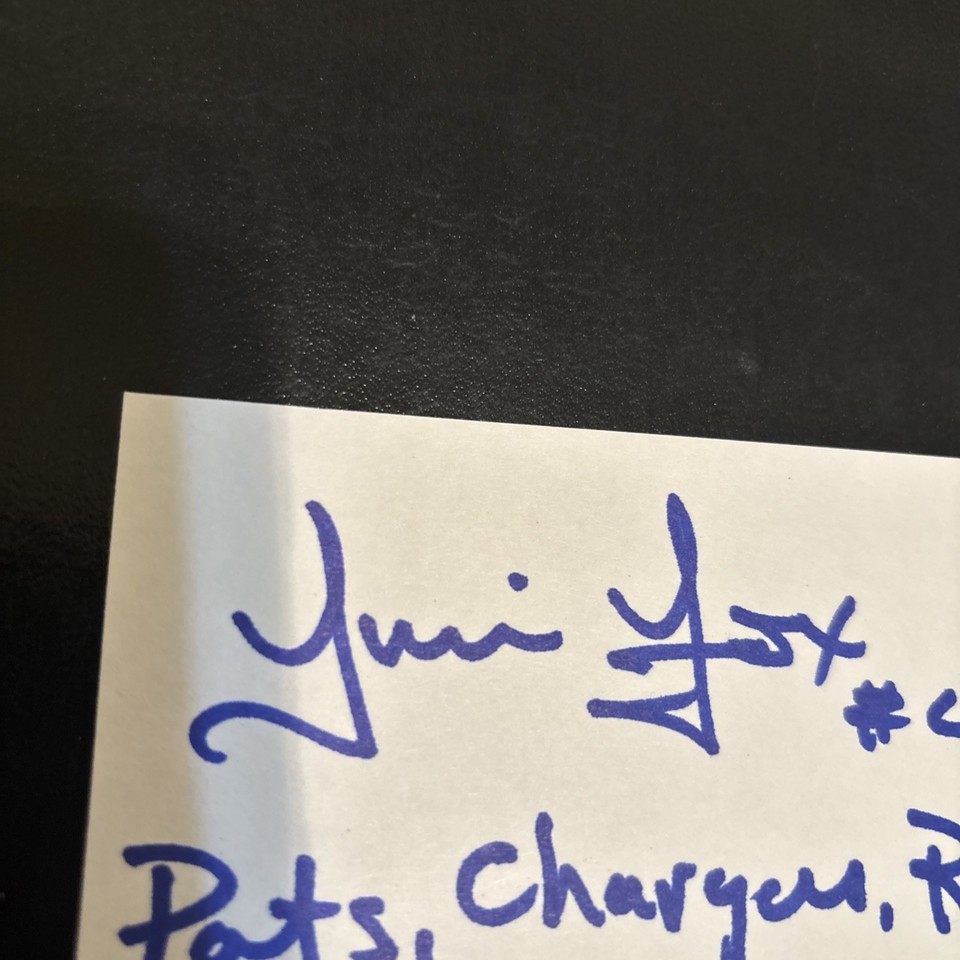 Tim Fox (Ohio St.) ‘75 All-Amer., ‘76 Patriots, Chargers, Rams, Pats ...