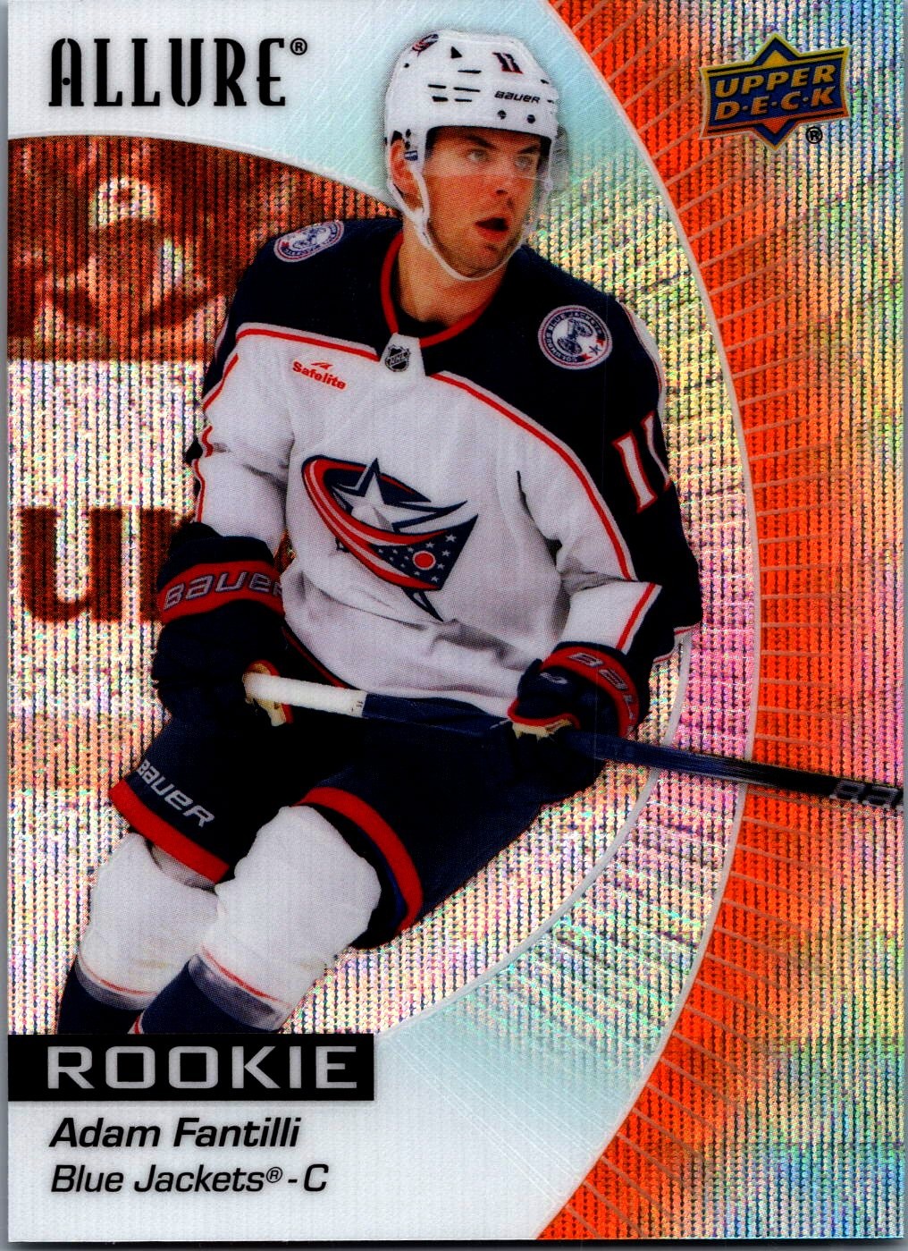 2023-24 Upper Deck Allure #110 Adam Fantilli Orange Slice