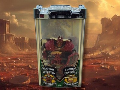 2005 Mega Bloks Mag Warriors - Battle Scorch 4'' Magnetic Action Figure