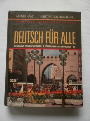 Deutsch für alle: Beginning college German : a comprehensive approach : an...
