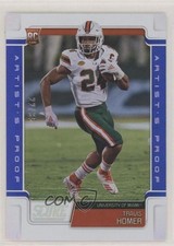 2019 Score Rookies Artist Proof 22/35 Travis Homer #418 1j8