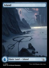 x4 Island (284) - March of the Machines - NM - MTG