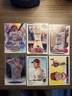 Lot Of 6 Mike Trout Baseball Cards