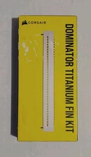 Corsair Dominator Titanium RGB DDR5 Fin Accessory Kit, White  RAM 2X (No Memory)