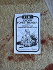 STAR WARS ROTJ ENDOR FOREST RANGER MINI RIG VEHICLE INSTRUCTIONS BOOKLET 1984