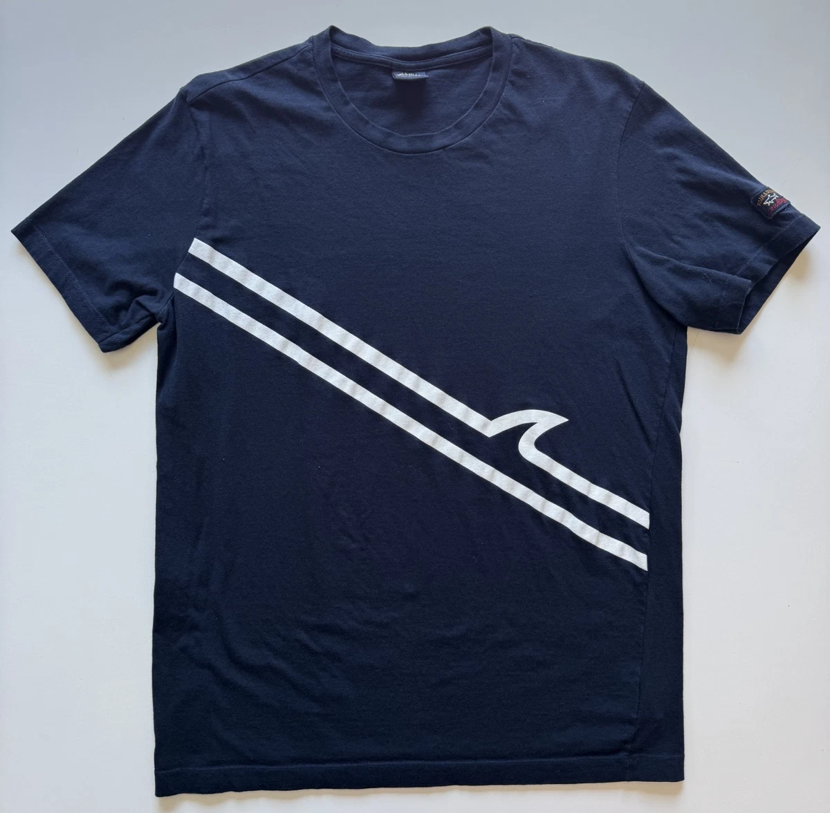 T-shirt Paul & Shark Yachting 1976 à Rayures - Taille XL, Occasion Très Bon état