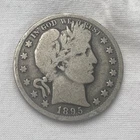 1895-O Barber Quarter Dollar 90% Silver 25c New Orleans US Coin
