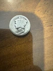 1921-P Mercury Silver Dime. Very Scarce.  Ready for Grading!