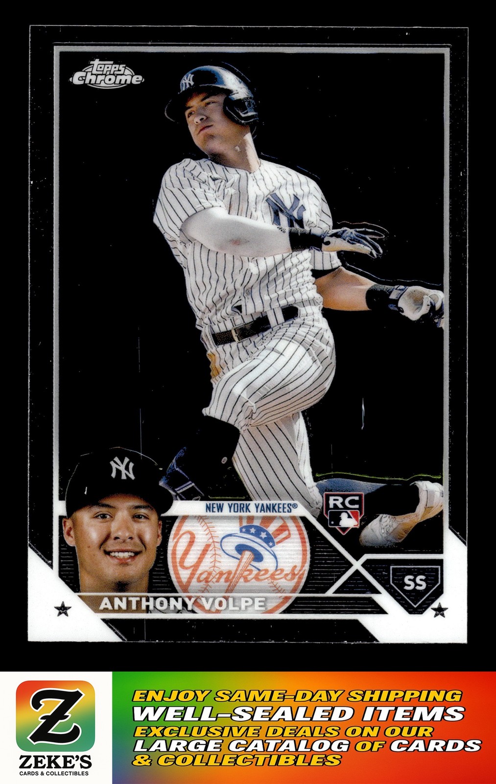 2023 Topps Chrome #4 Anthony Volpe