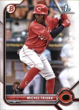 2022 Bowman #BP-75 Michel Triana Prospects