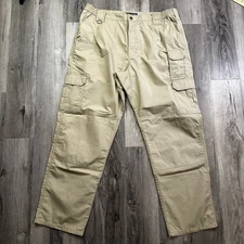 5.11 TACTICAL CARGO Rip Stop PANTS 74237 Tan MENS SZ 40x32 Relaxed￼Fit New