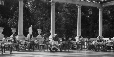 Italy Veneto Lido Di Venezia Grand Hotel Des Bains 40s OLD PHOTO
