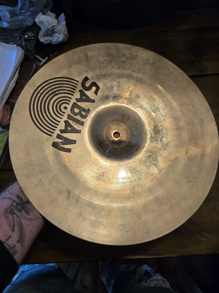 Platillo Sabian AAX Studio Crash 14". Excelente estado. 770 gramos Foto 3 de 3