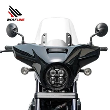 WOLFLINE Headlight Fairing Windshield &Bracket For Honda Rebel CMX1100 2021-2025
