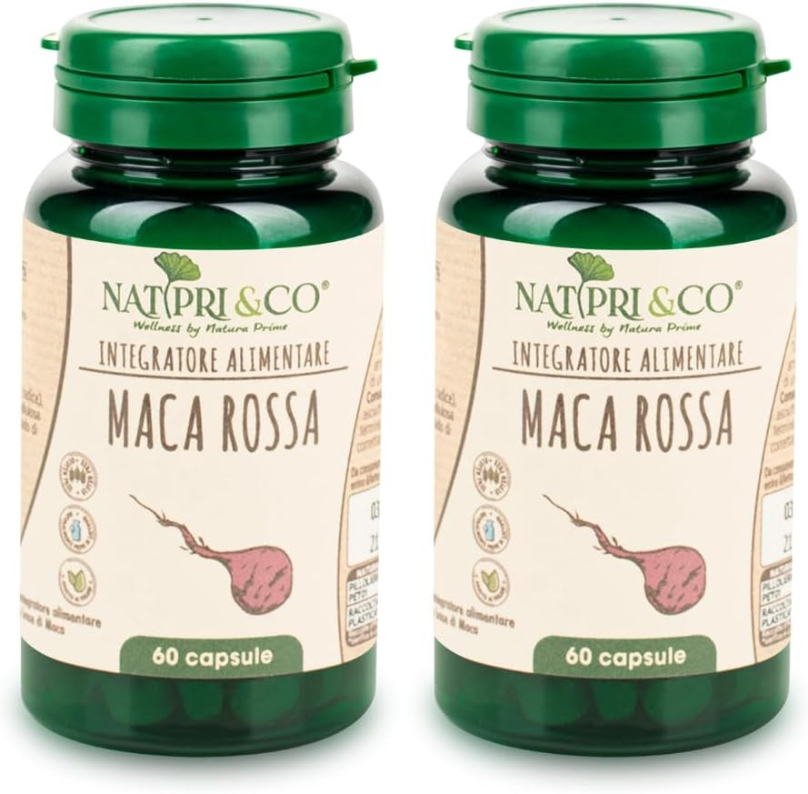 Natura Prime Maca Rossa - Equilibrio Ormonale e Serenità Donna