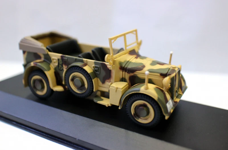 1/43 Alloy Kfz.15horch Horch Military Transport Vehicle Classic Decoration - Image 3 of 4