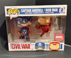 Funko Pop! Marvel Captain America / Iron Man 2 Pack Exclusive Collector Corps