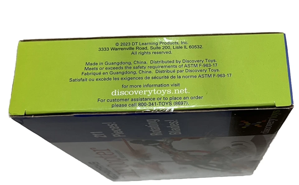 NIB Mechworks D.I.Y. Copter 211 Pcs Set With Rotating Blades Sealed - Image 3 of 4