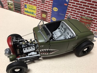 1/18 GMP 1932 Ford Deuce Highboy Roadster Aero Rod Hot Rod