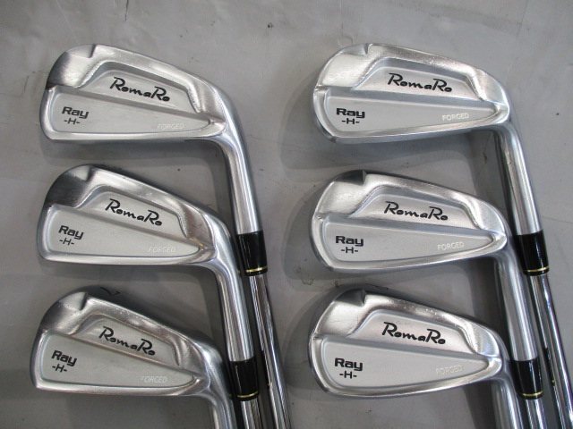 Golf Iron Set RomaRo RayH FORGED Dynamic Gold X100 6pcs 5-P Golf Iron Set RomaRo RayH FORGED Dynamic Gold X100 6pcs 5-P