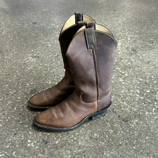 Chippewa #29300 Soronto Bay Apache Brown Leather Boots 8D Made in USA Vibram