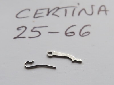 Bascule Et Ressort De Bascule Pour Montre Certina 25-651 (réf. 435+440) - Occasion Bon état