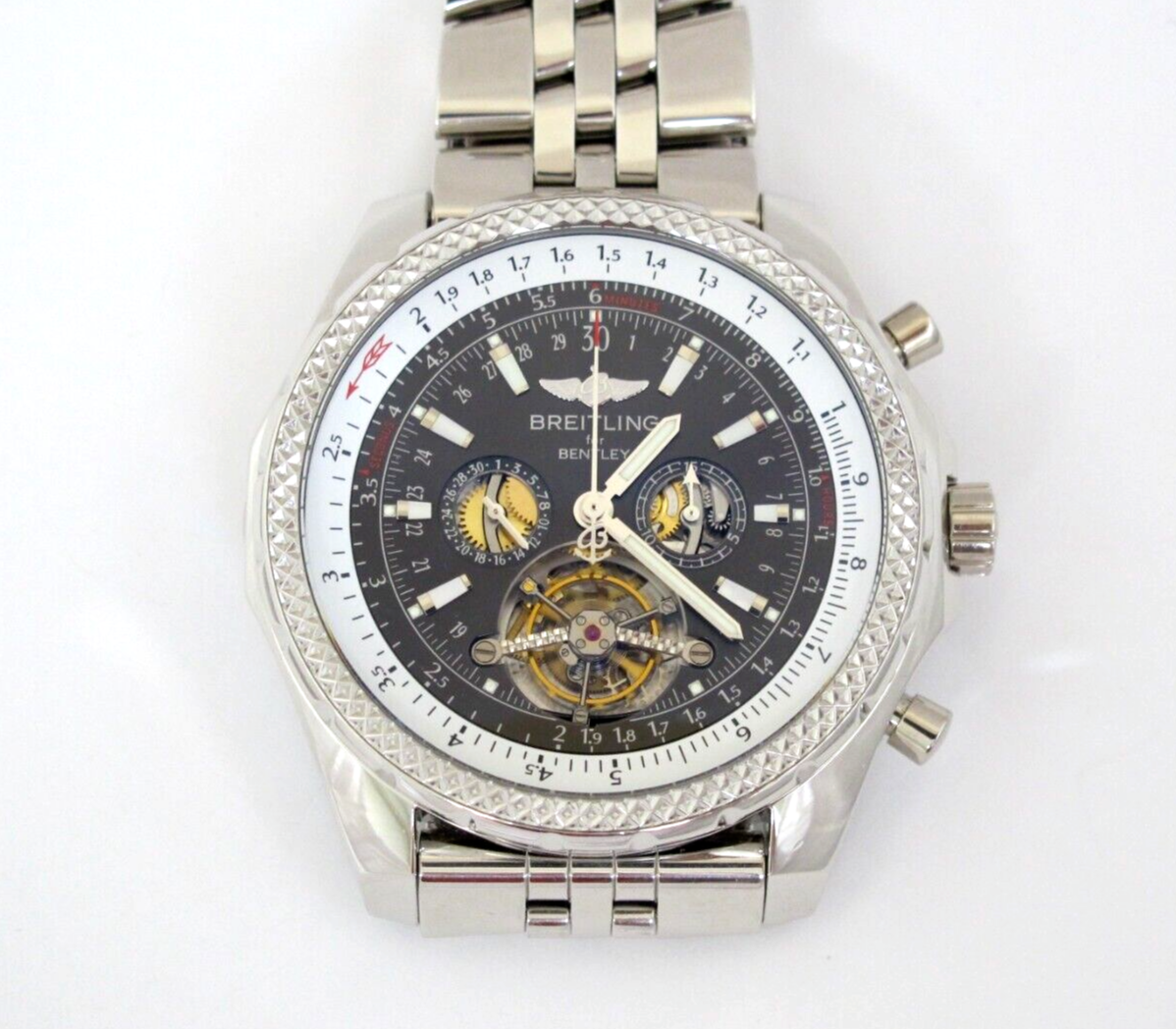 BREITLING BENTLEY MULLINER TOURBILLON CHRONOGRAPH PLATINUM  