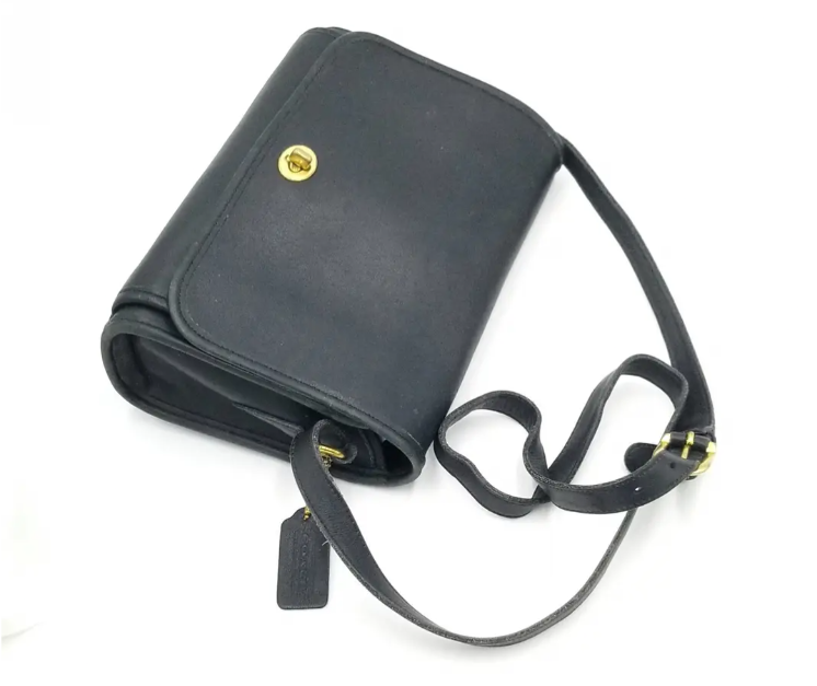 【美品】 Old Coach City Bag turnrock 9812 美品】 Old Coach City Bag turnrock 9812 Coach 9812 Vintage Black