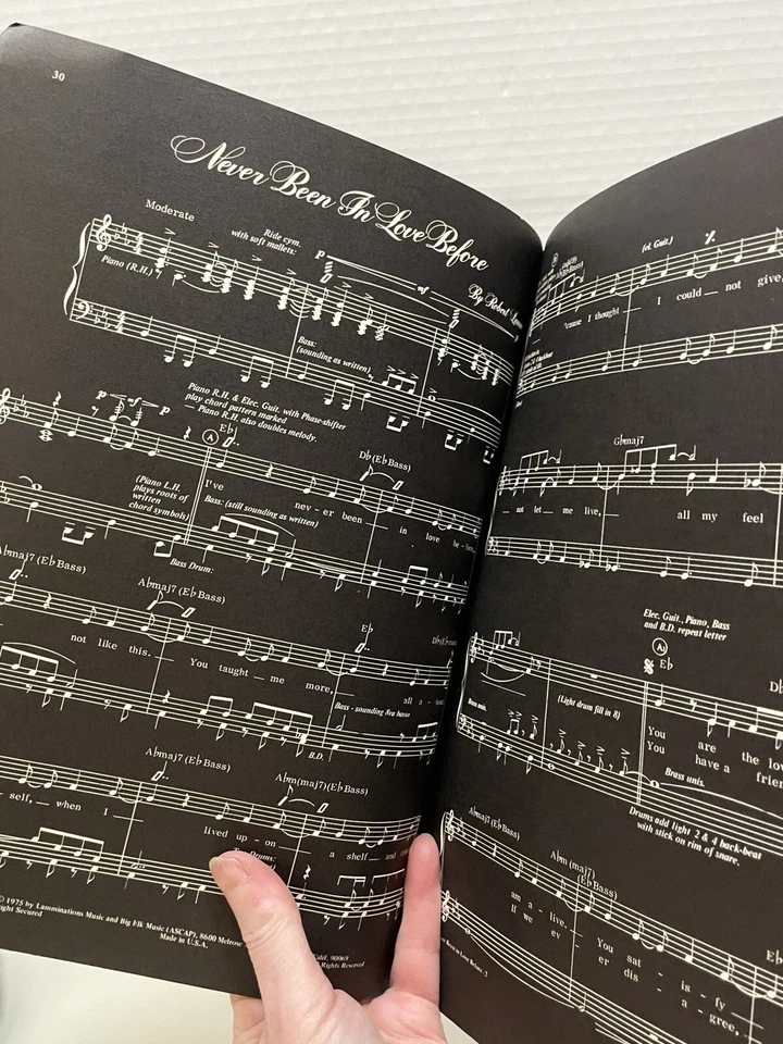 CHICAGO VIII sketch scores with Poster First edition 1975 - Image 3 of 3