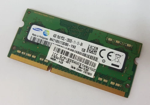 4GB DDR3 PC3L-12800S Samsung M471B5173DB0-YK0 1600MHz Speicher Low Voltage 1,35