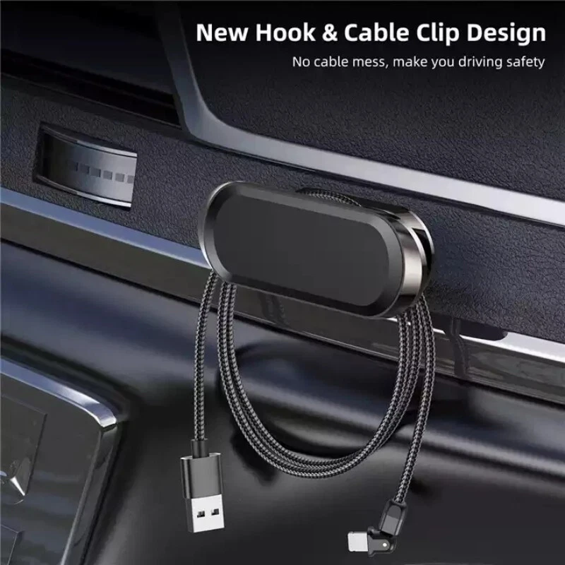 Magnetic in Car Phone Holder Stand Strong Magnet Phone Mount for iPhone Samsung - Image 4 of 4