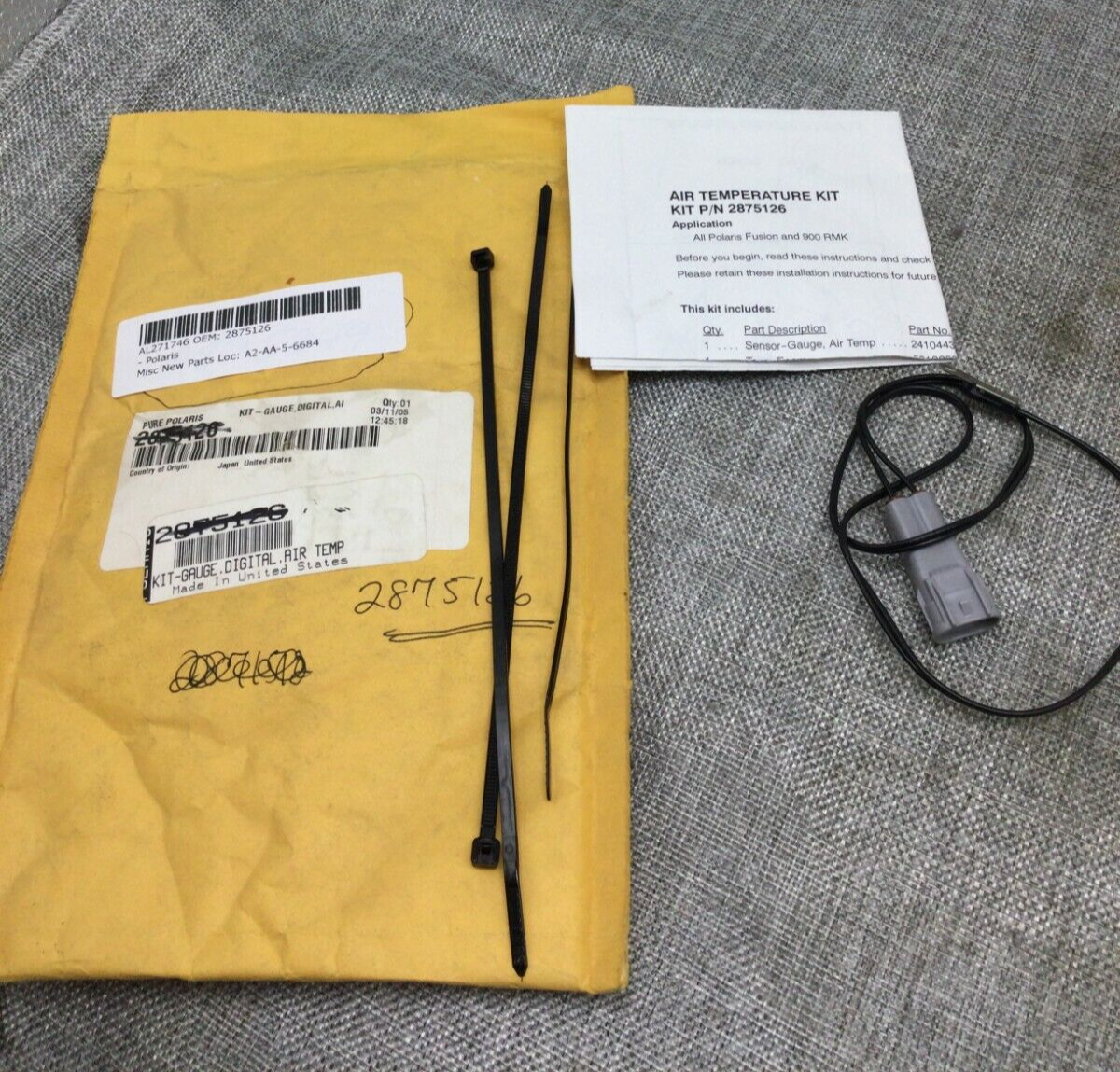 あい Polaris Cylinder Jug Needs Bore 62mm 1975 TX 440 Free Air F/A OEM