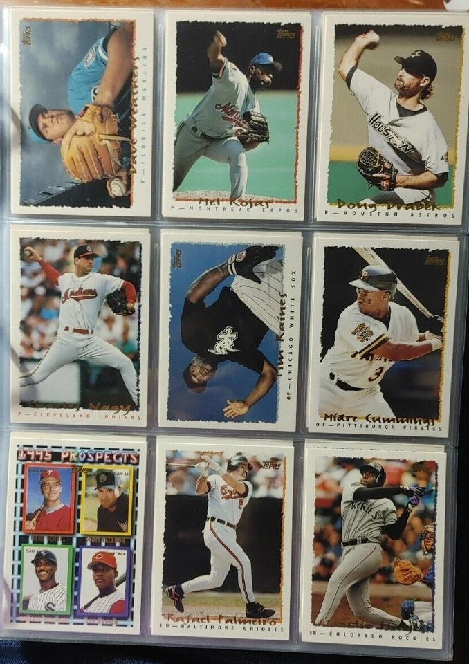 1995 Topps base cards 1-250 Pick from drop down list - Image 3 of 3