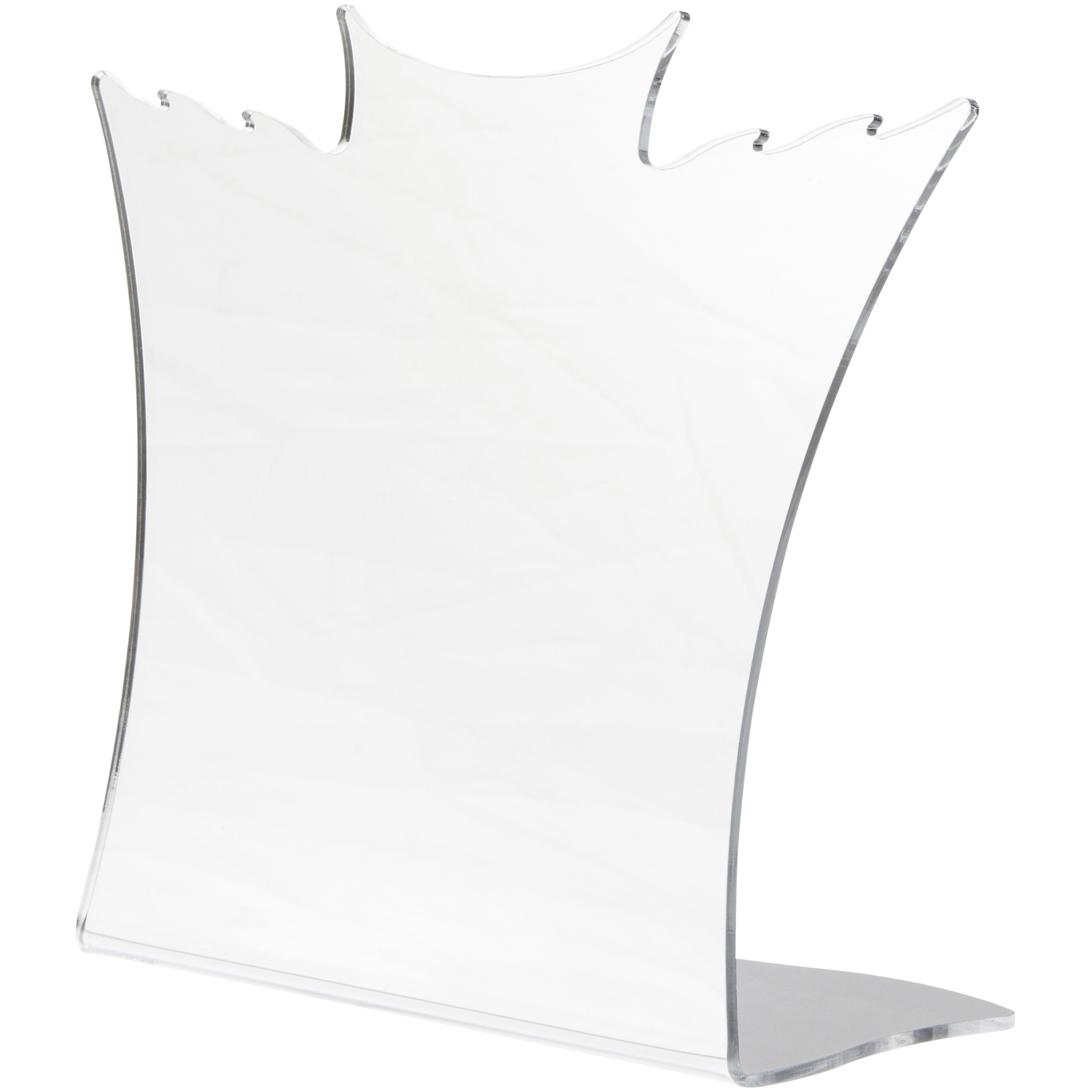 Plymor Acrylic Winged Necklace Display Stand (Mirrored), 8.5
