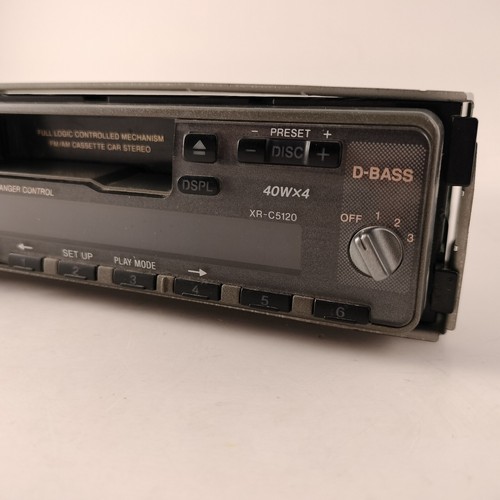 Sony XR-C5120 FM/AM Cassette Car Stereo Radio -Changer Control-Untested FREESHIP - Picture 4 of 11