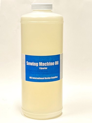 Sewing Machine Oil - 1 quarter FREE SHIPPING Juki, Singer, Consew, Brother, - Afbeelding 1 van 2