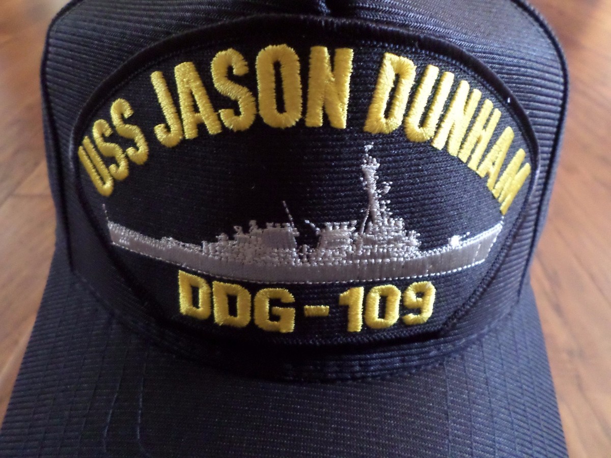 USS JASON DUNHAM DDG-109 NAVY SHIP HAT U.S MILITARY OFFICIAL BALL