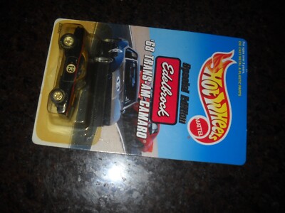 ミニカー Hot Wheels '68 TRANS-AM CAMARO Hot Wheels Edelbrock 68 TRANS-AM CAMARO🌸gold/black;real