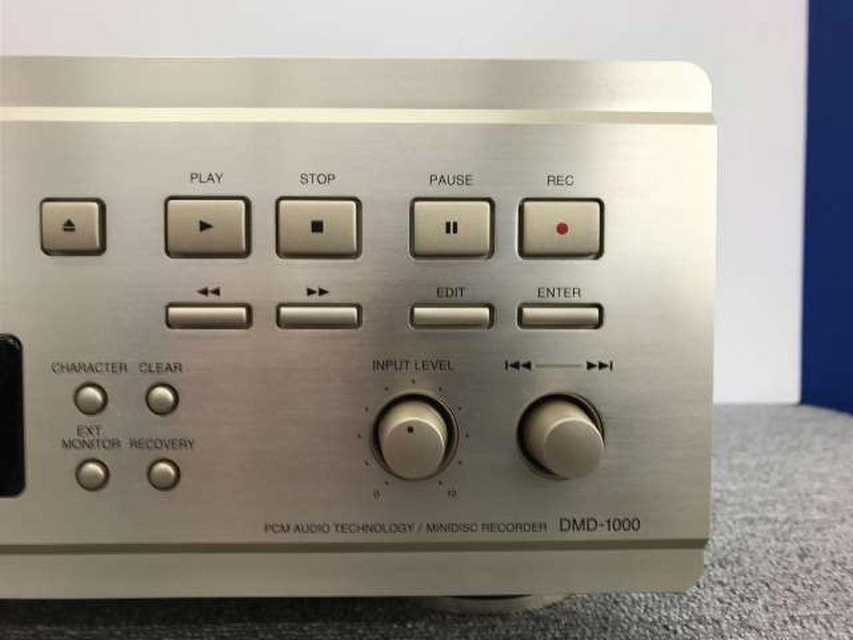 DENON DMD-1000 ミニディスクレコーダー　ミトマさん専用 DENON DMD-1000 Mini Disk MD Recorder Player MD Deck Player w