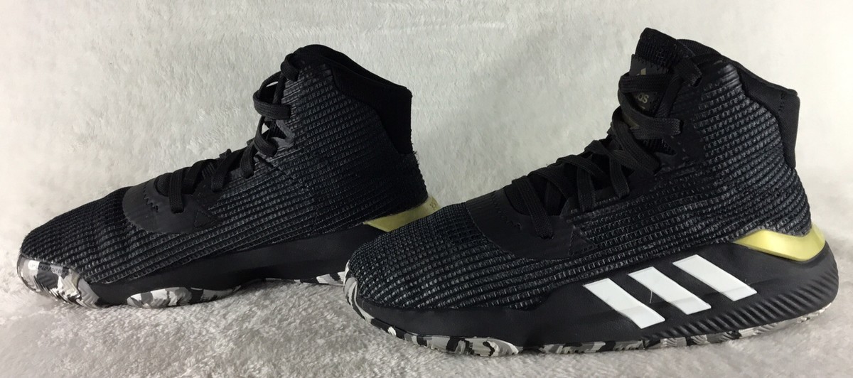 Adidas Basketball Shoes Mens 5.5 Pro Bounce Black Lace Up 