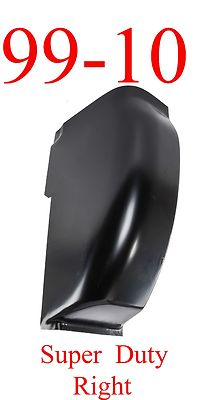 99 10 RIGHT Super Duty Extended Cab Corner Super Cab 1.2MM Thick, Truck 580-55CR