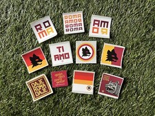 50 Stickers adesivi “AS Roma” 