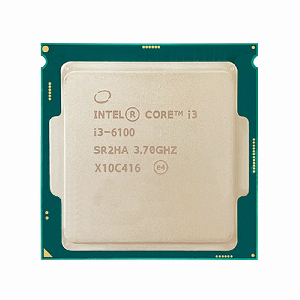 PCパーツ intel cpu core i3 6100 Intel Core i3-6100 3.7GHz/3M Socket FCLGA 1151 Processor CPU