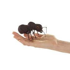 Folkmanis Mini Black Ant Finger Puppet