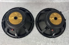 Pair of Electro-Voice Pro-line EVM 15B 15" speakers (B)