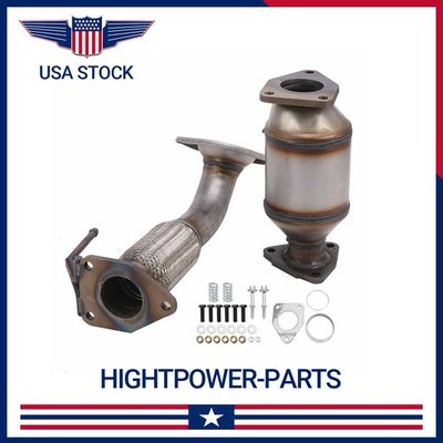 For 2008/09-2012 Honda Accord 2.4L Flex Pipe & Rear Manifold Catalytic Converter